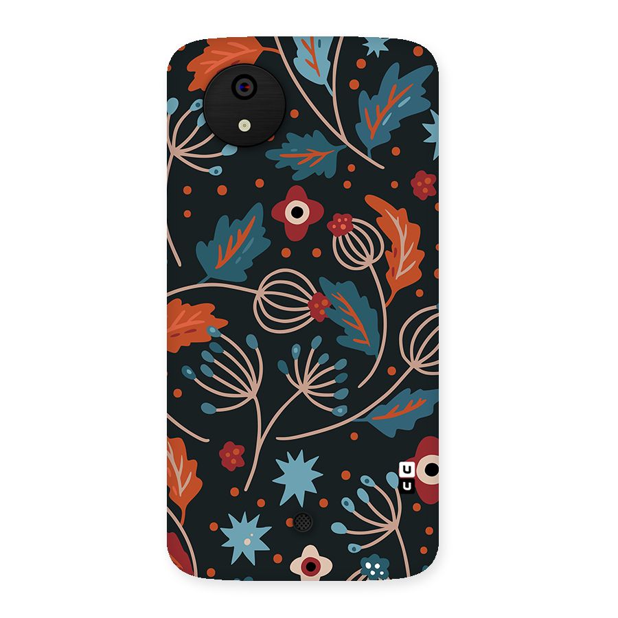 Nordic Arts Leaves Back Case for Canvas A1  AQ4501