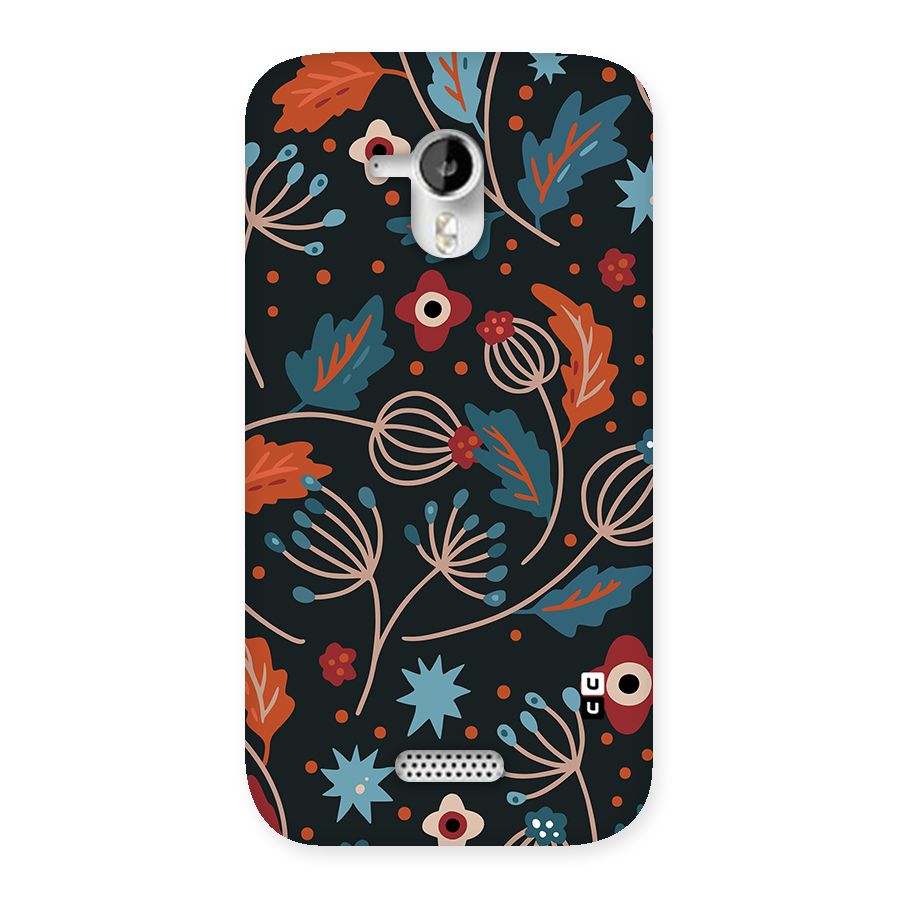 Nordic Arts Leaves Back Case for Canvas HD A116