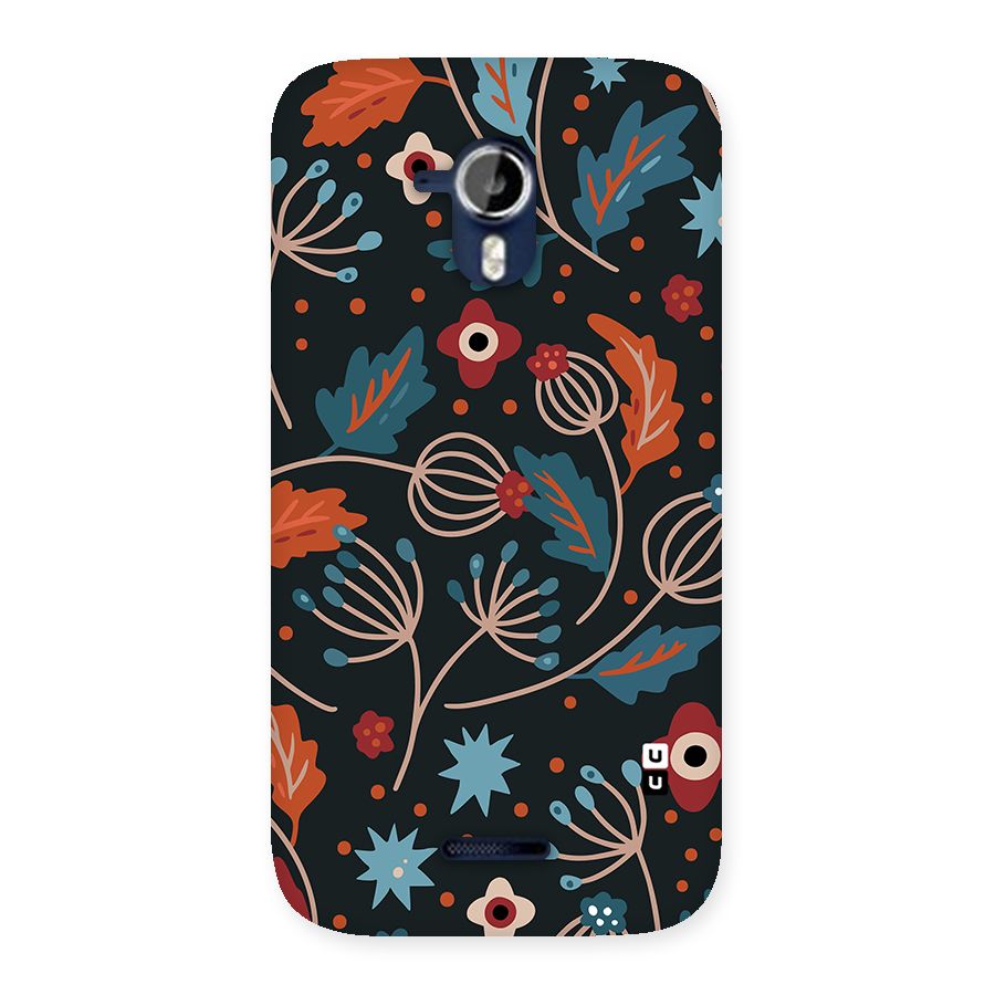 Nordic Arts Leaves Back Case for Canvas Magnus A117