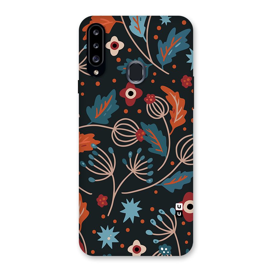 Nordic Arts Leaves Back Case for Galaxy A20s