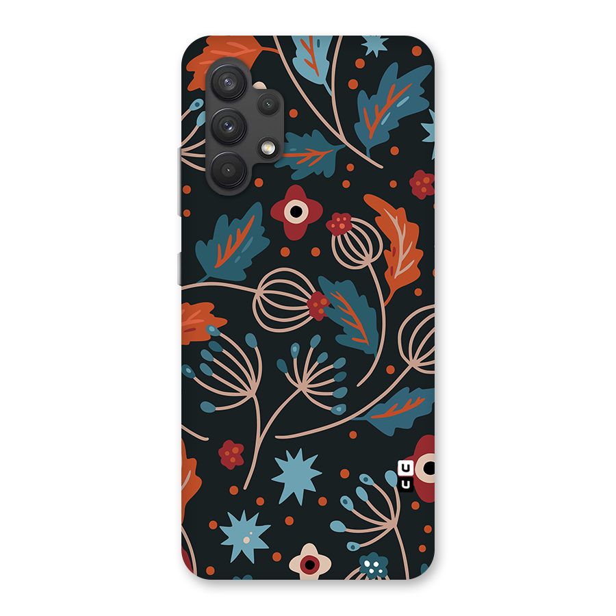 Nordic Arts Leaves Back Case for Galaxy A32