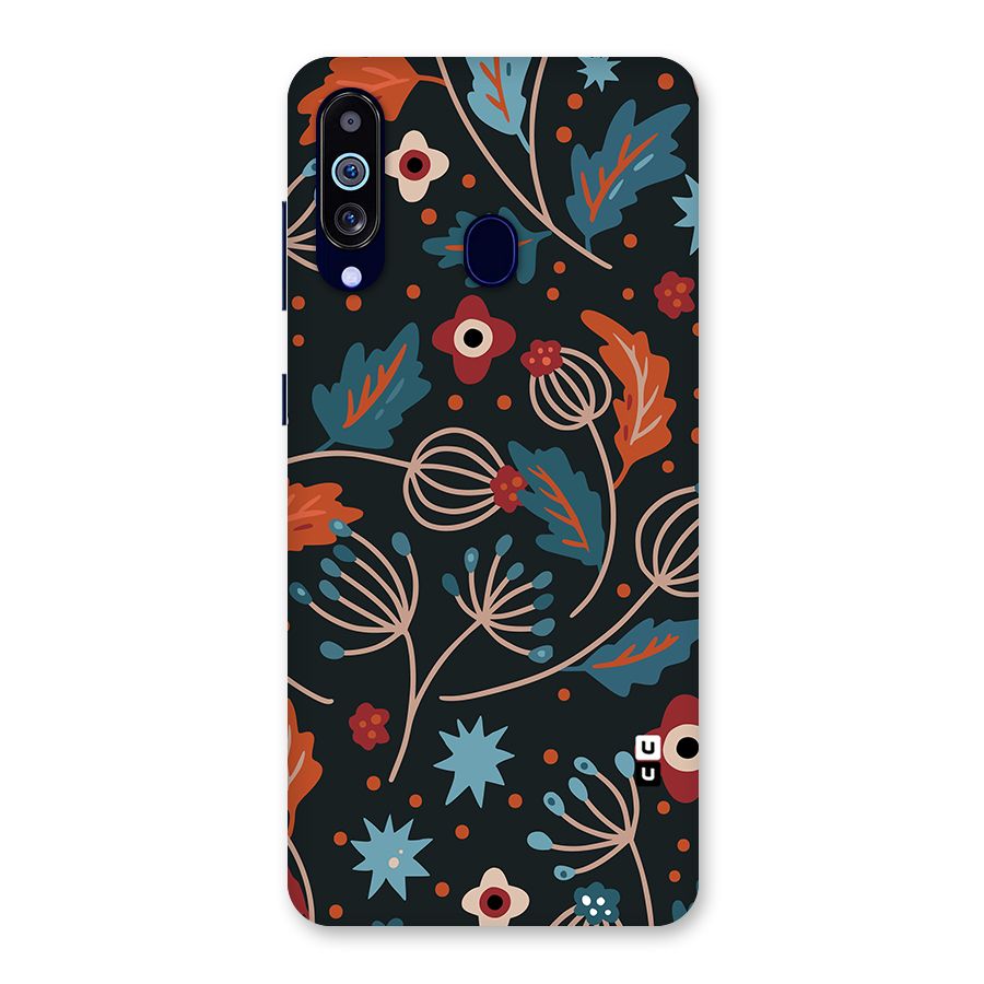 Nordic Arts Leaves Back Case for Galaxy A60
