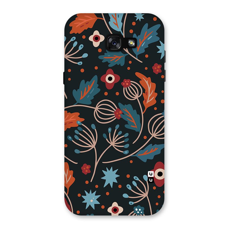 Nordic Arts Leaves Back Case for Galaxy A7 (2017)