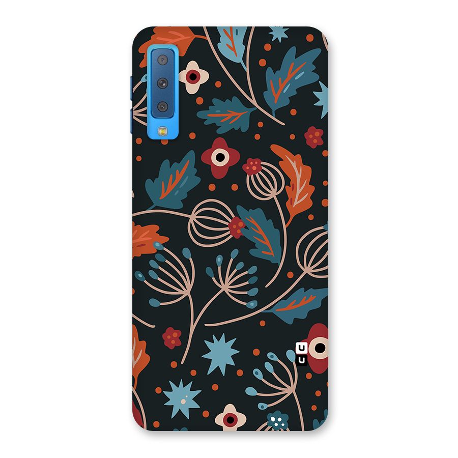 Nordic Arts Leaves Back Case for Galaxy A7 (2018)