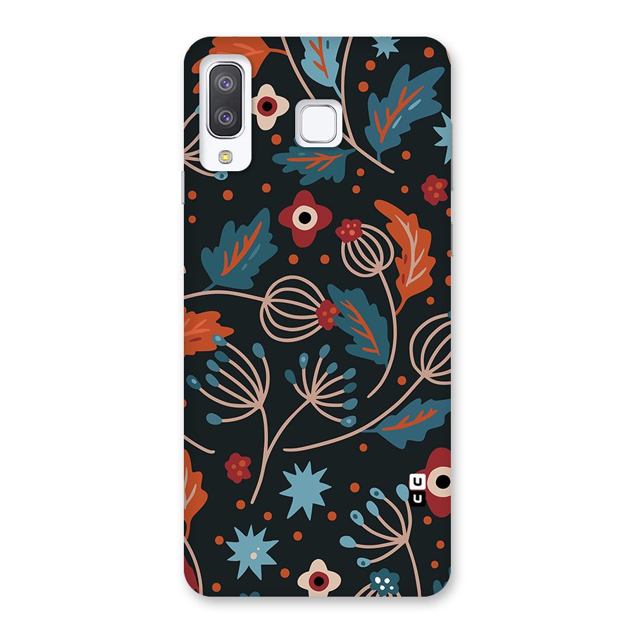 Nordic Arts Leaves Back Case for Galaxy A8 Star