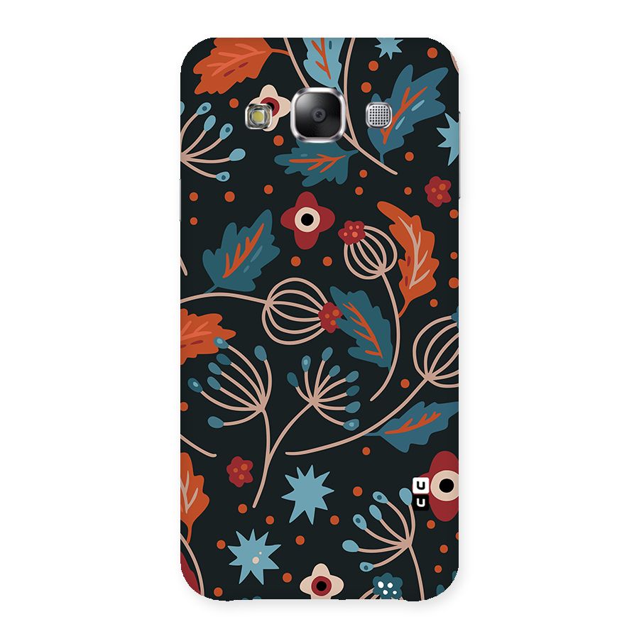 Nordic Arts Leaves Back Case for Galaxy E5