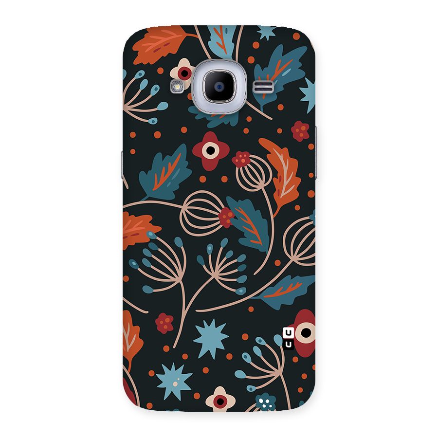Nordic Arts Leaves Back Case for Galaxy J2 Pro