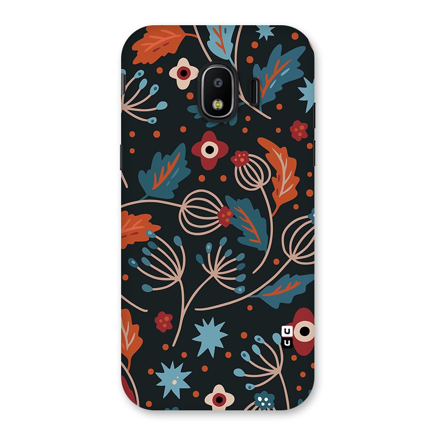 Nordic Arts Leaves Back Case for Galaxy J2 Pro 2018