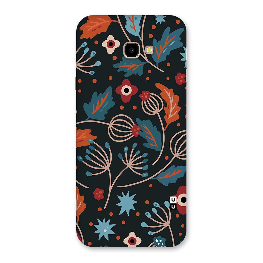 Nordic Arts Leaves Back Case for Galaxy J4 Plus