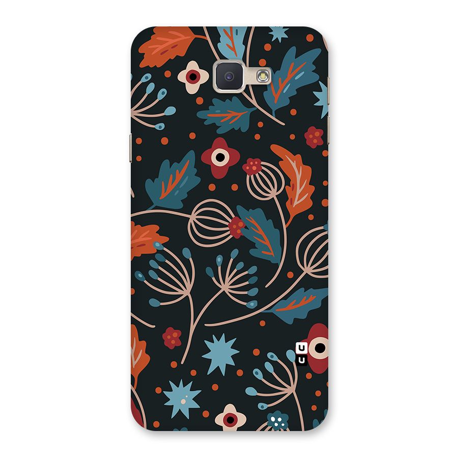Nordic Arts Leaves Back Case for Galaxy J5 Prime
