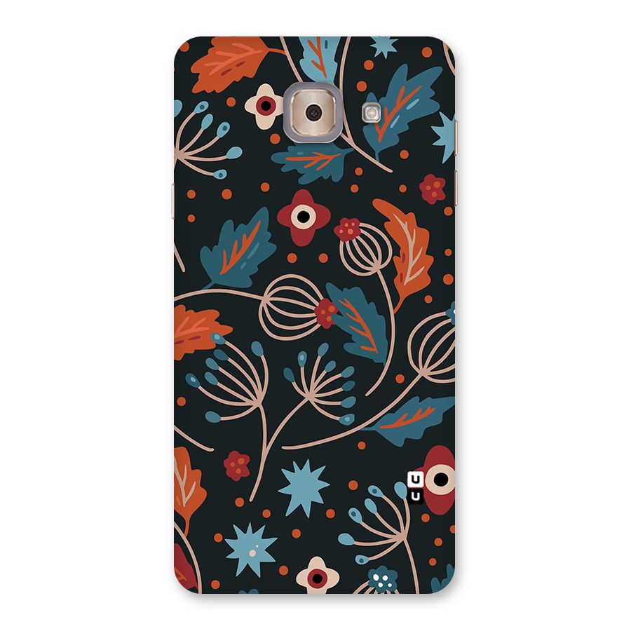 Nordic Arts Leaves Back Case for Galaxy J7 Max