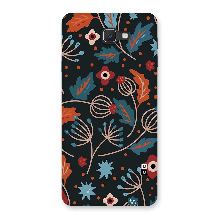 Nordic Arts Leaves Back Case for Galaxy J7 Prime