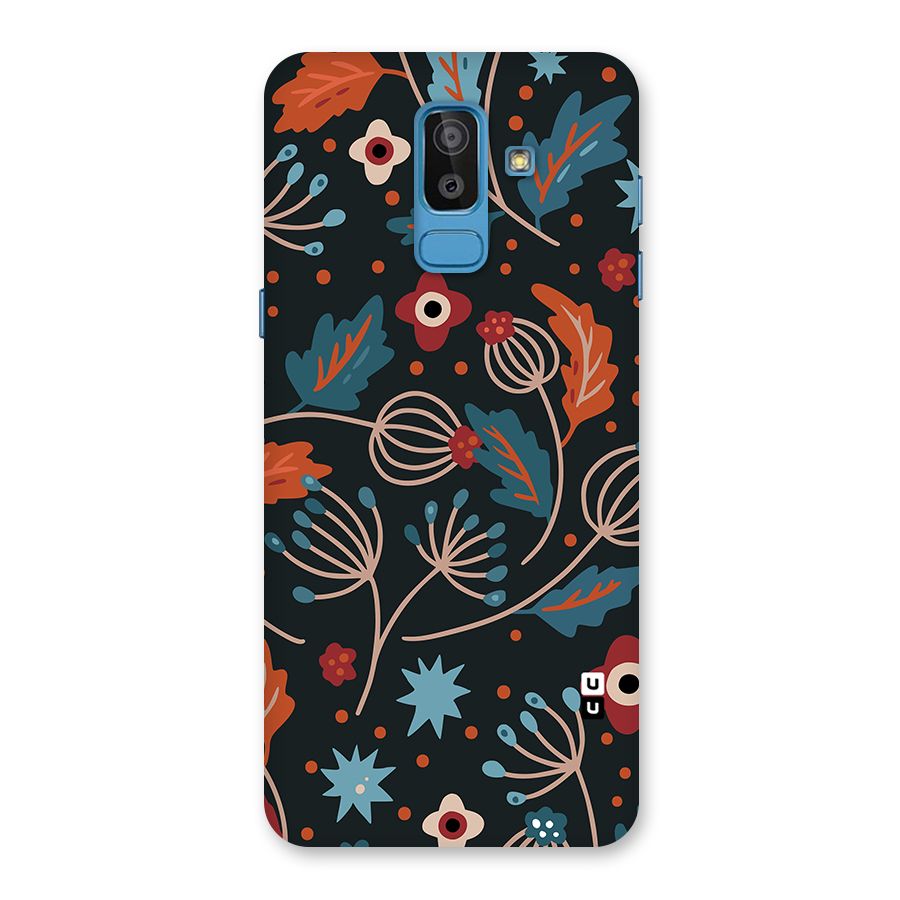 Nordic Arts Leaves Back Case for Galaxy J8