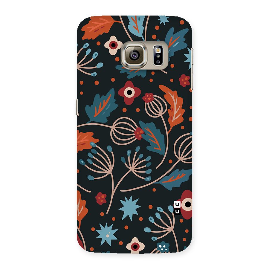 Nordic Arts Leaves Back Case for Galaxy S6 edge