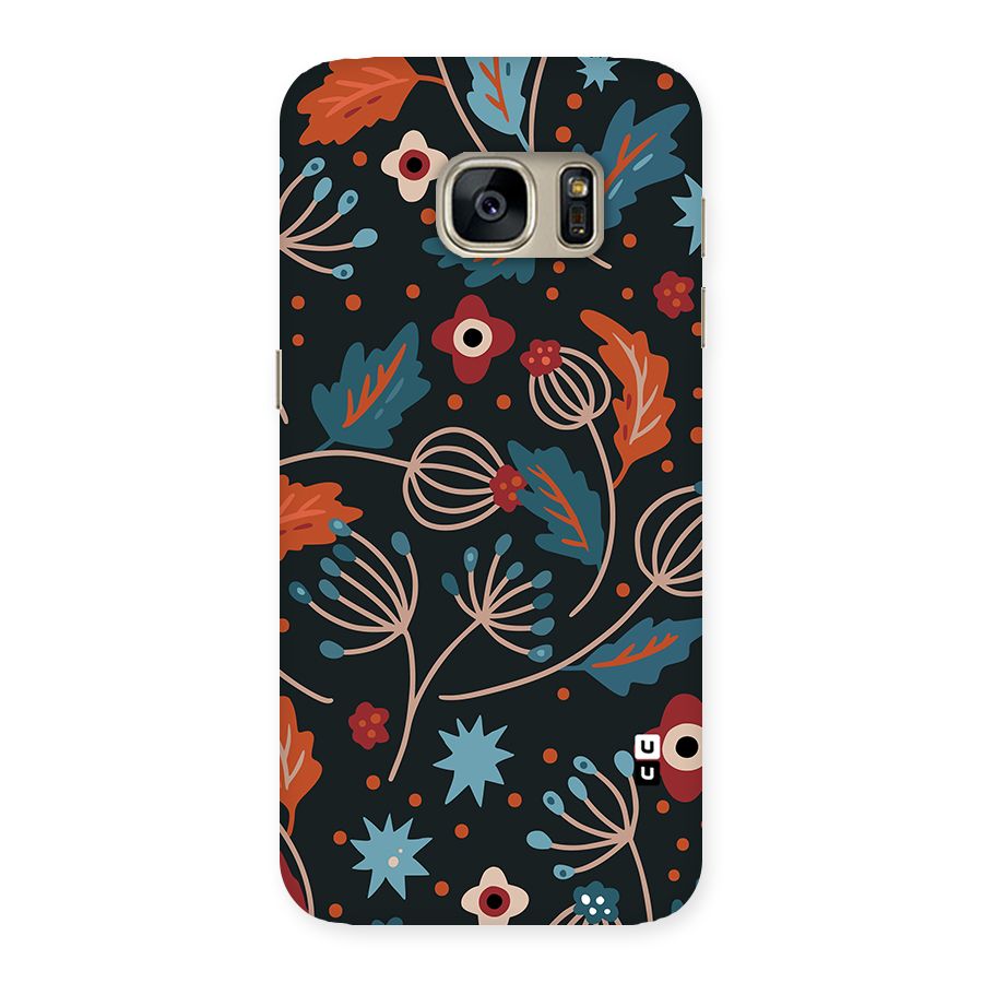 Nordic Arts Leaves Back Case for Galaxy S7