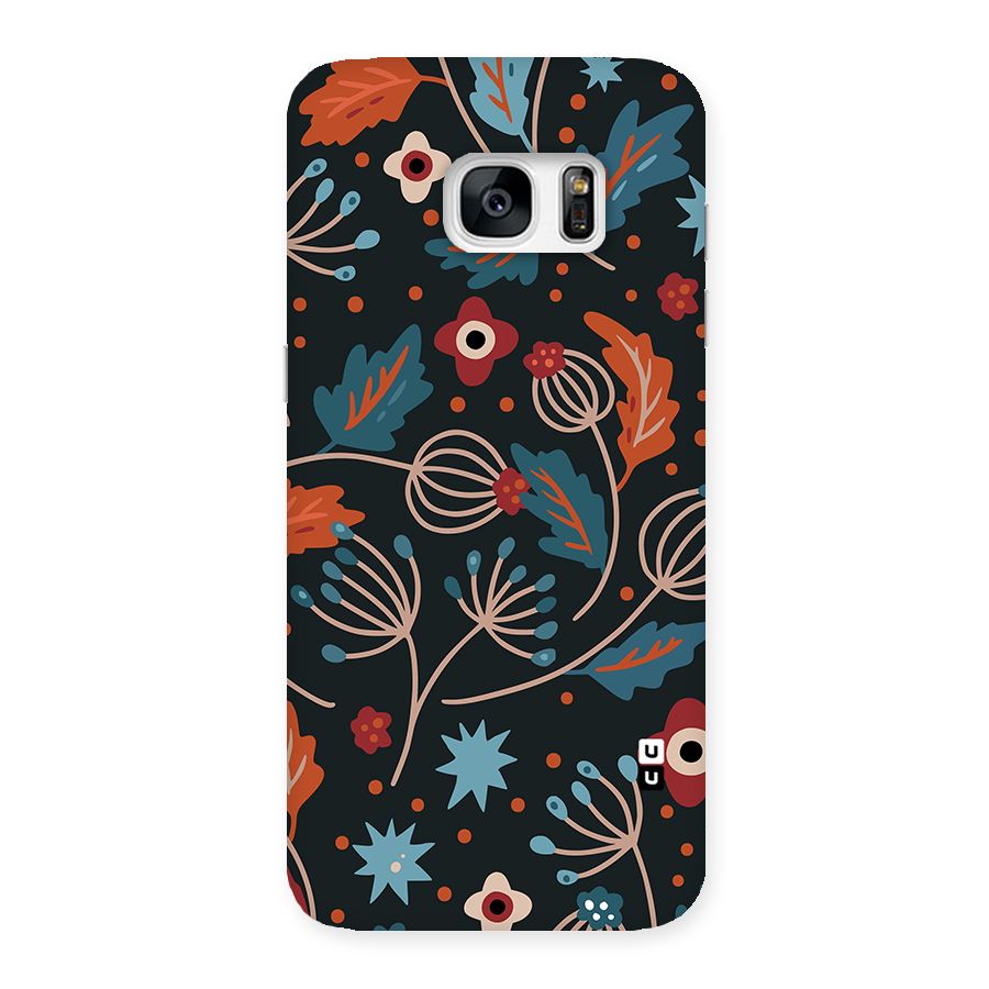 Nordic Arts Leaves Back Case for Galaxy S7 Edge