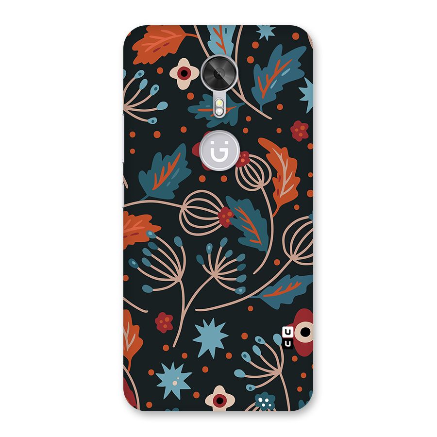 Nordic Arts Leaves Back Case for Gionee A1