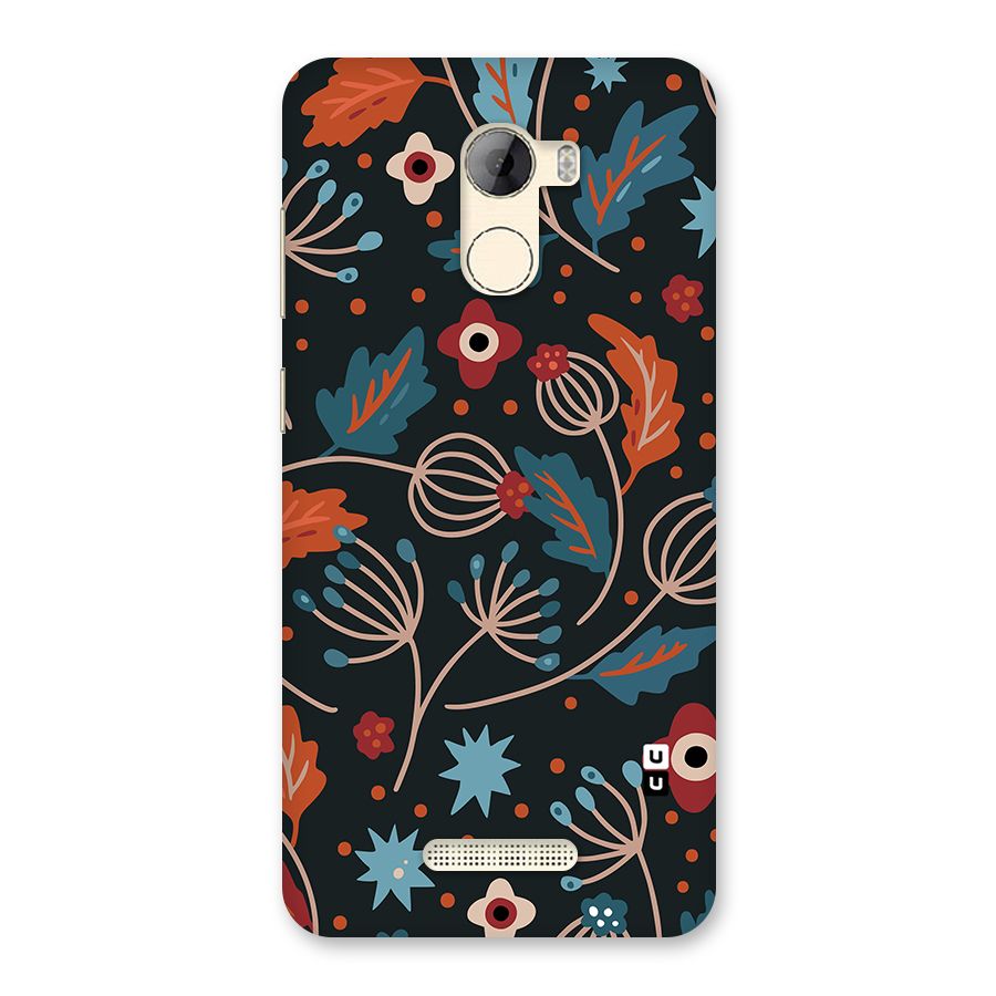 Nordic Arts Leaves Back Case for Gionee A1 LIte