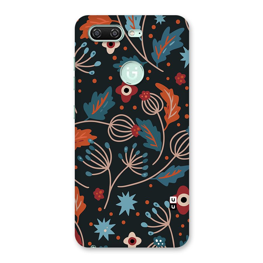 Nordic Arts Leaves Back Case for Gionee S10