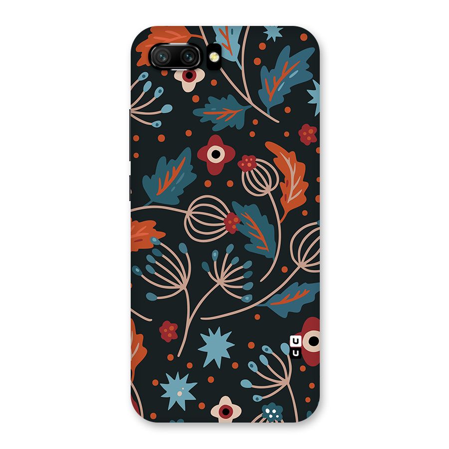 Nordic Arts Leaves Back Case for Honor 10