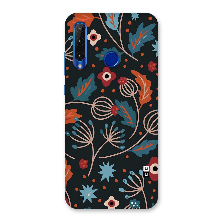 Nordic Arts Leaves Back Case for Honor 20i