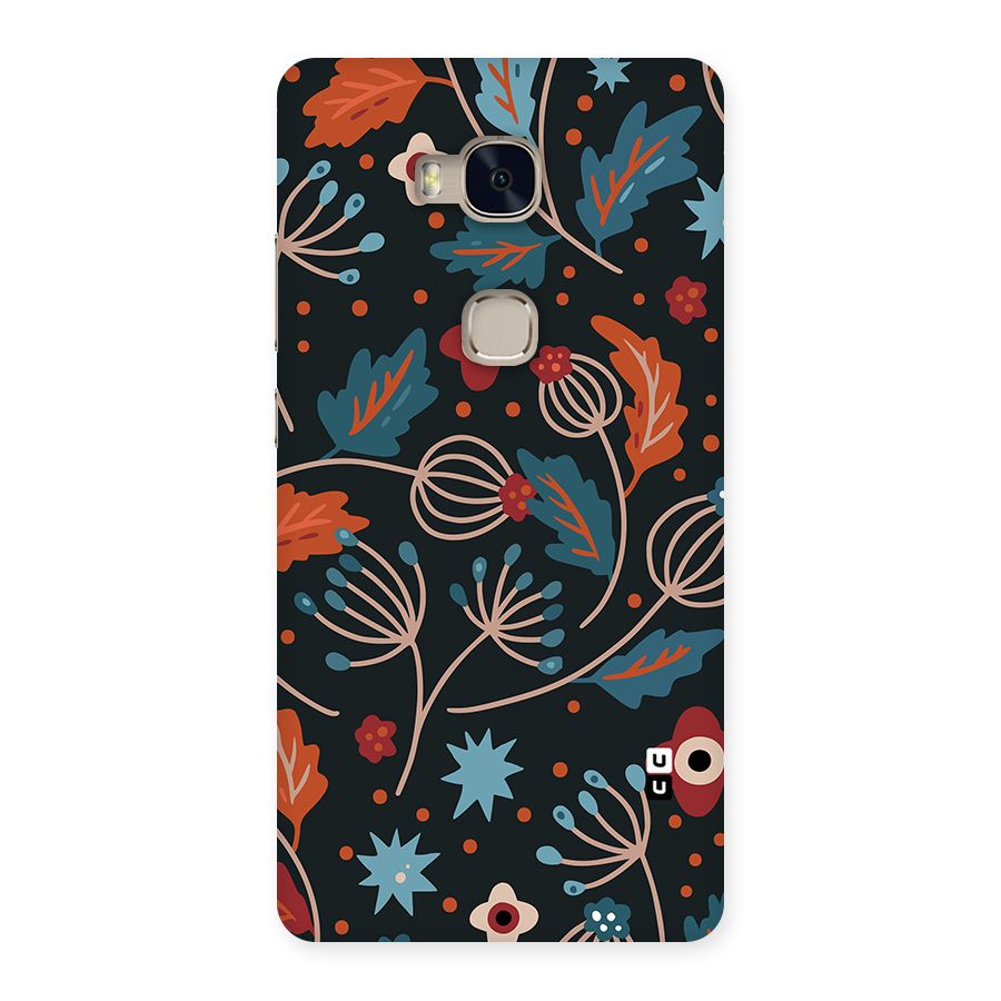 Nordic Arts Leaves Back Case for Honor 5X