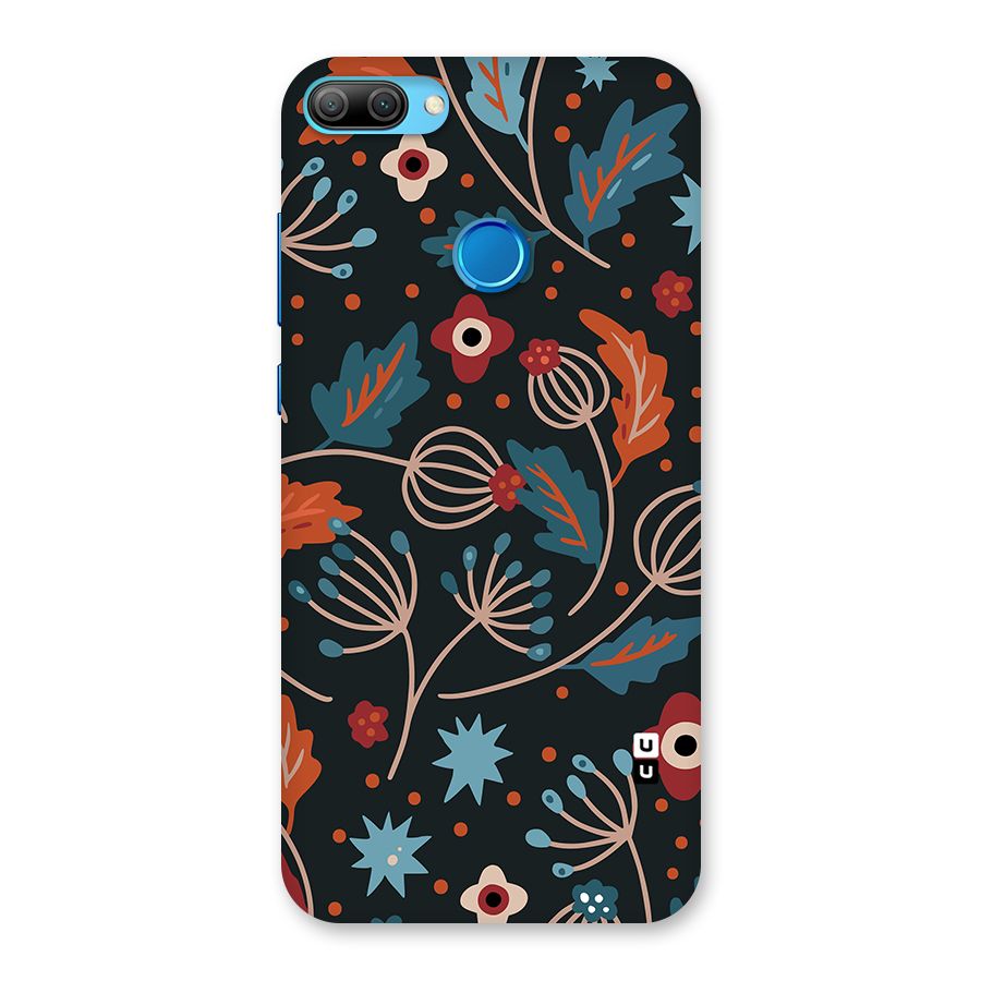 Nordic Arts Leaves Back Case for Honor 9N