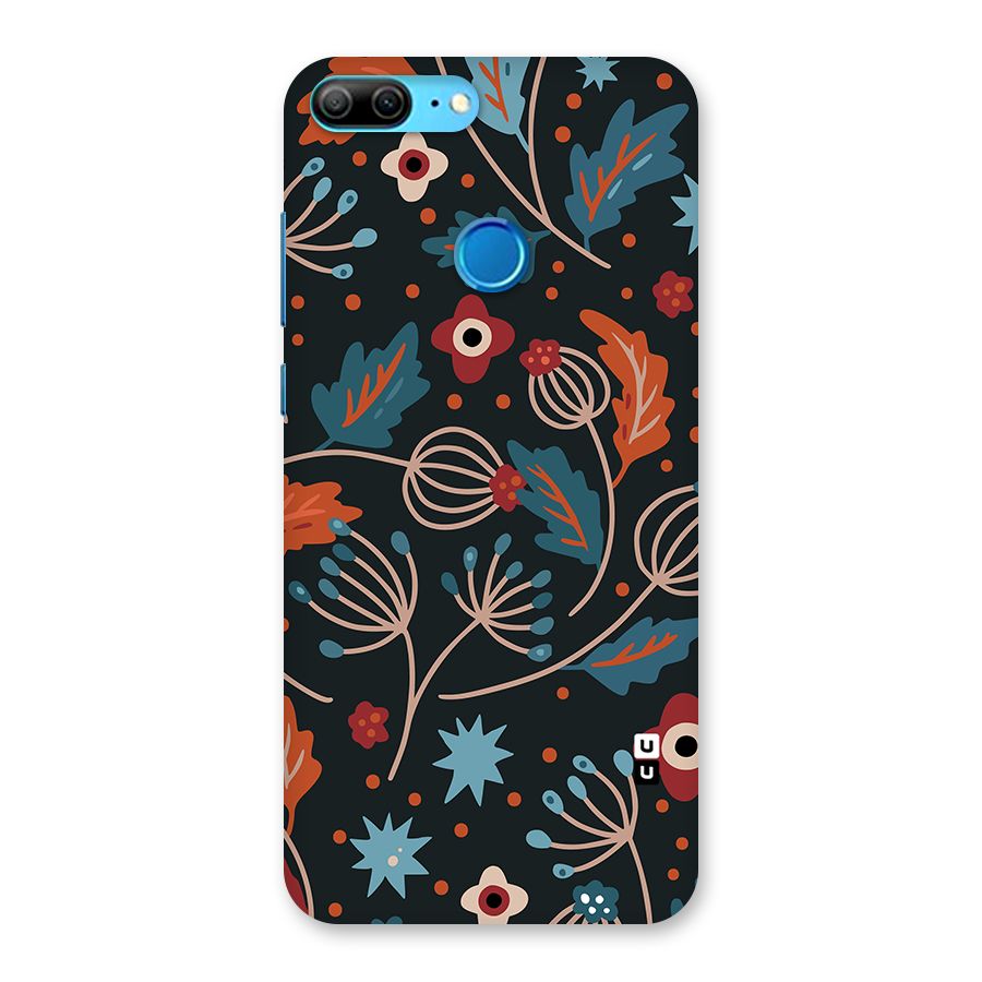 Nordic Arts Leaves Back Case for Honor 9 Lite