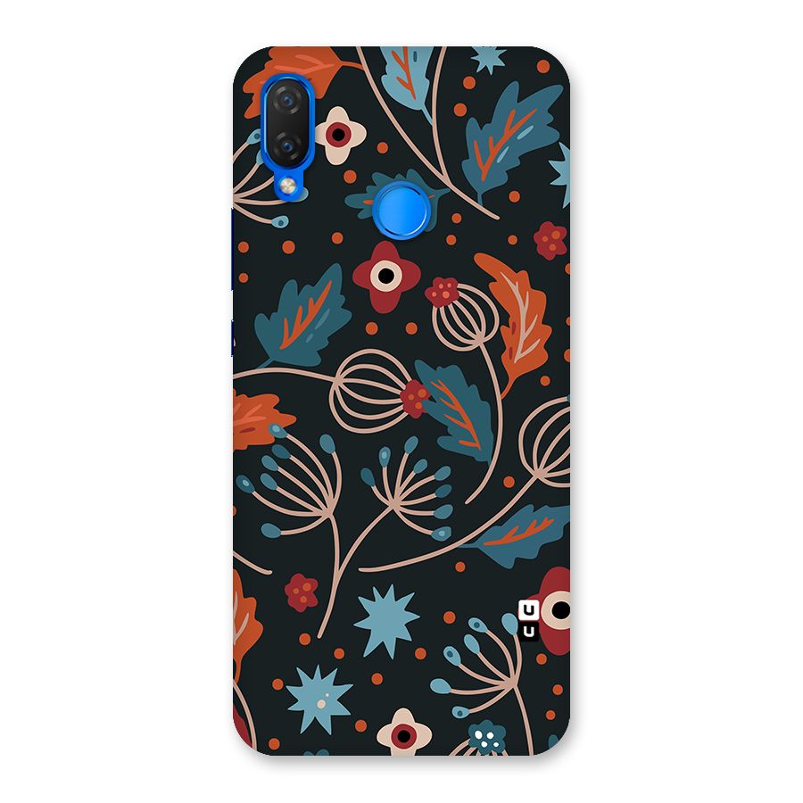 Nordic Arts Leaves Back Case for Huawei P Smart+