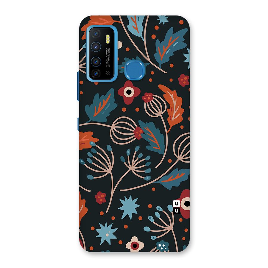 Nordic Arts Leaves Back Case for Infinix Hot 9