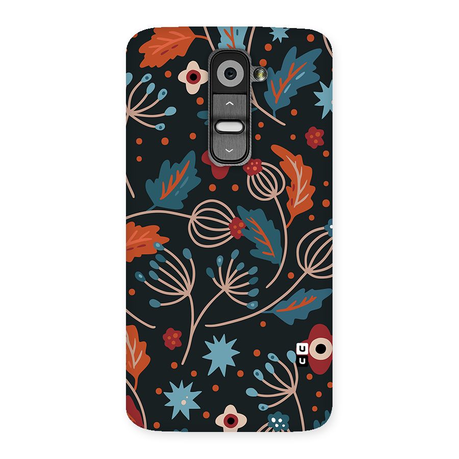 Nordic Arts Leaves Back Case for LG G2