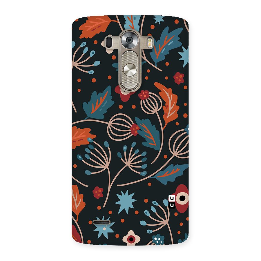 Nordic Arts Leaves Back Case for LG G3