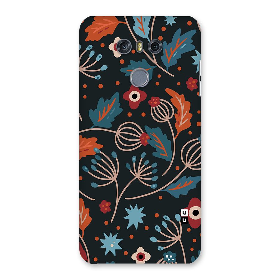 Nordic Arts Leaves Back Case for LG G6