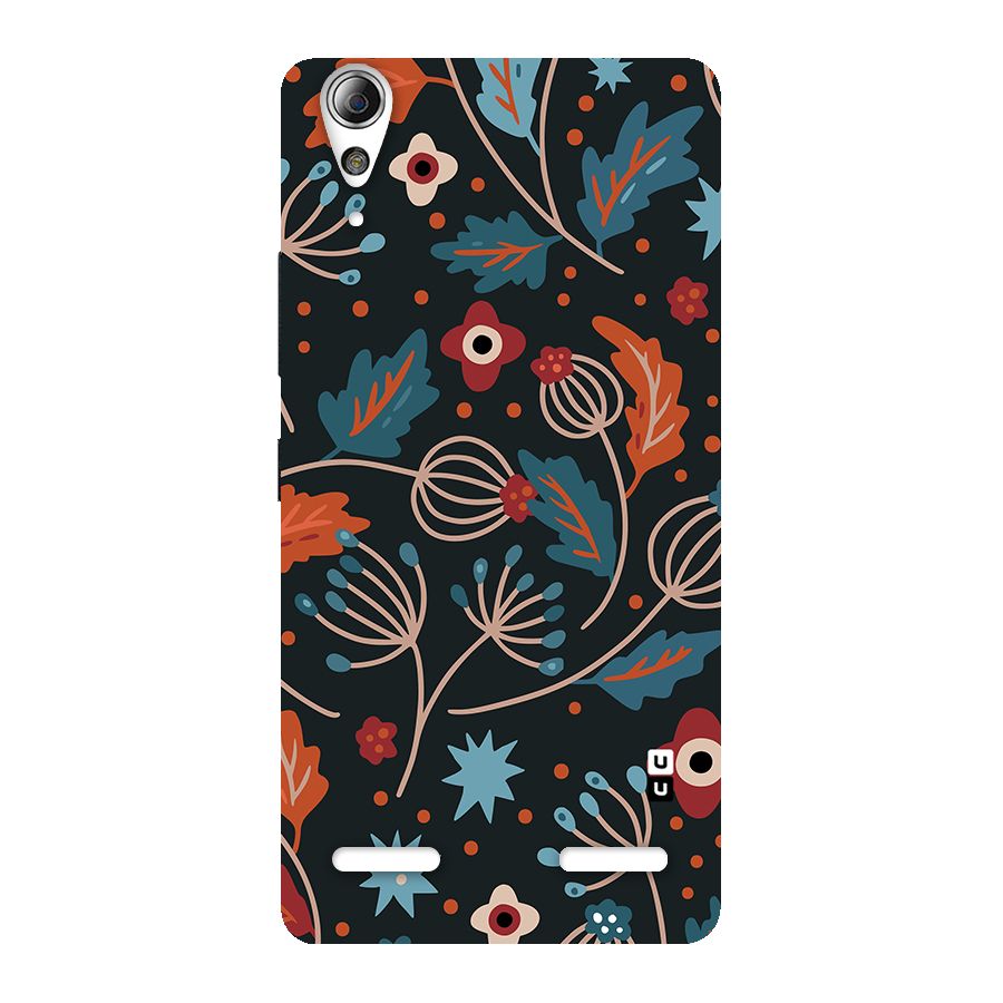 Nordic Arts Leaves Back Case for Lenovo A6000