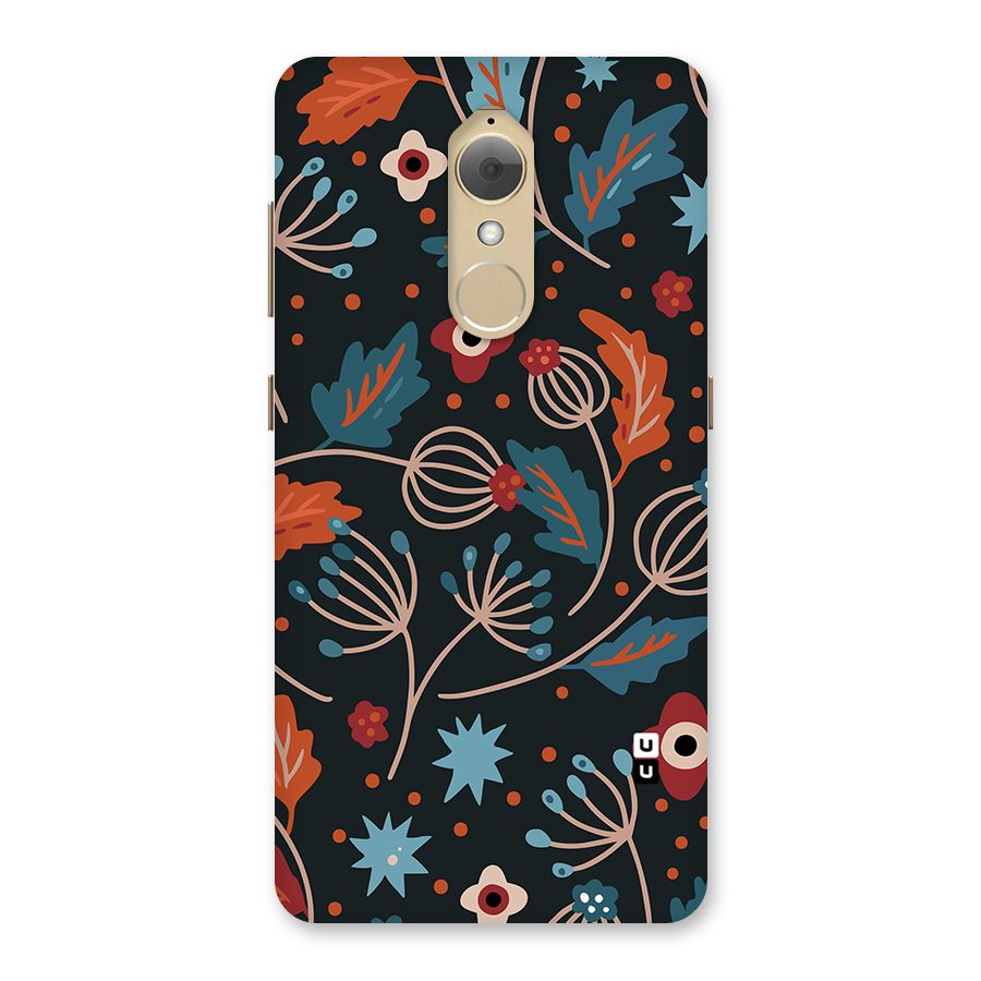 Nordic Arts Leaves Back Case for Lenovo K8