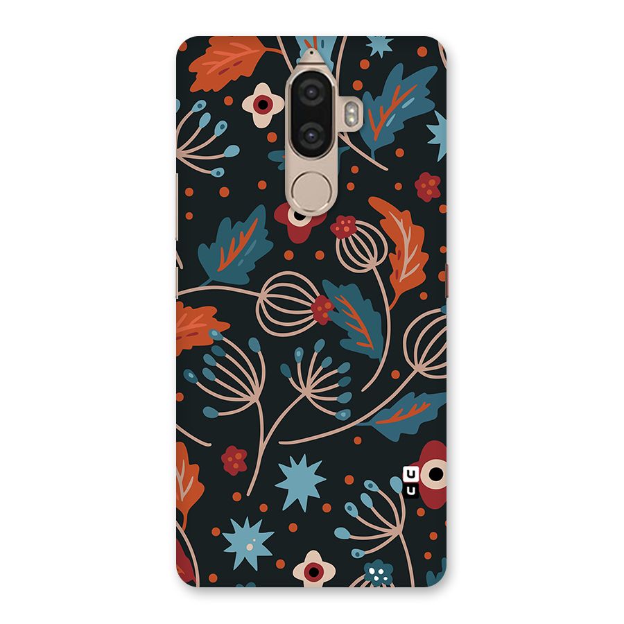Nordic Arts Leaves Back Case for Lenovo K8 Note