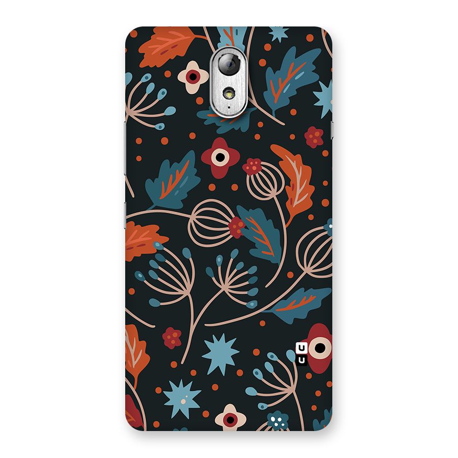 Nordic Arts Leaves Back Case for Lenovo Vibe P1M