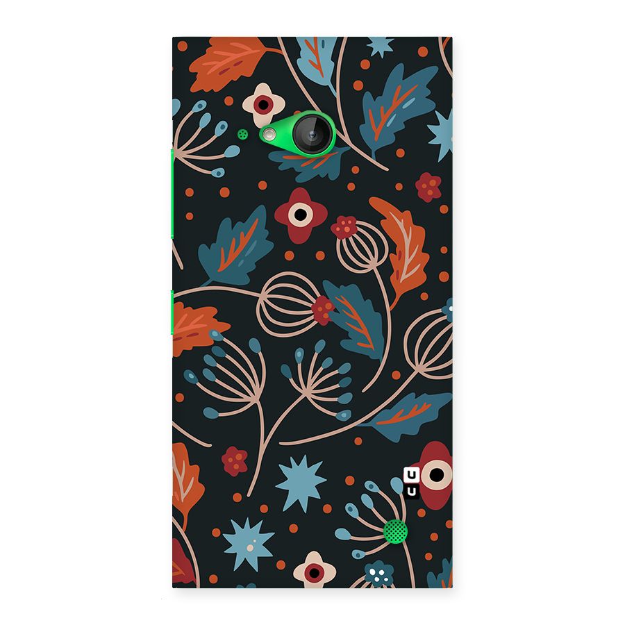 Nordic Arts Leaves Back Case for Lumia 730