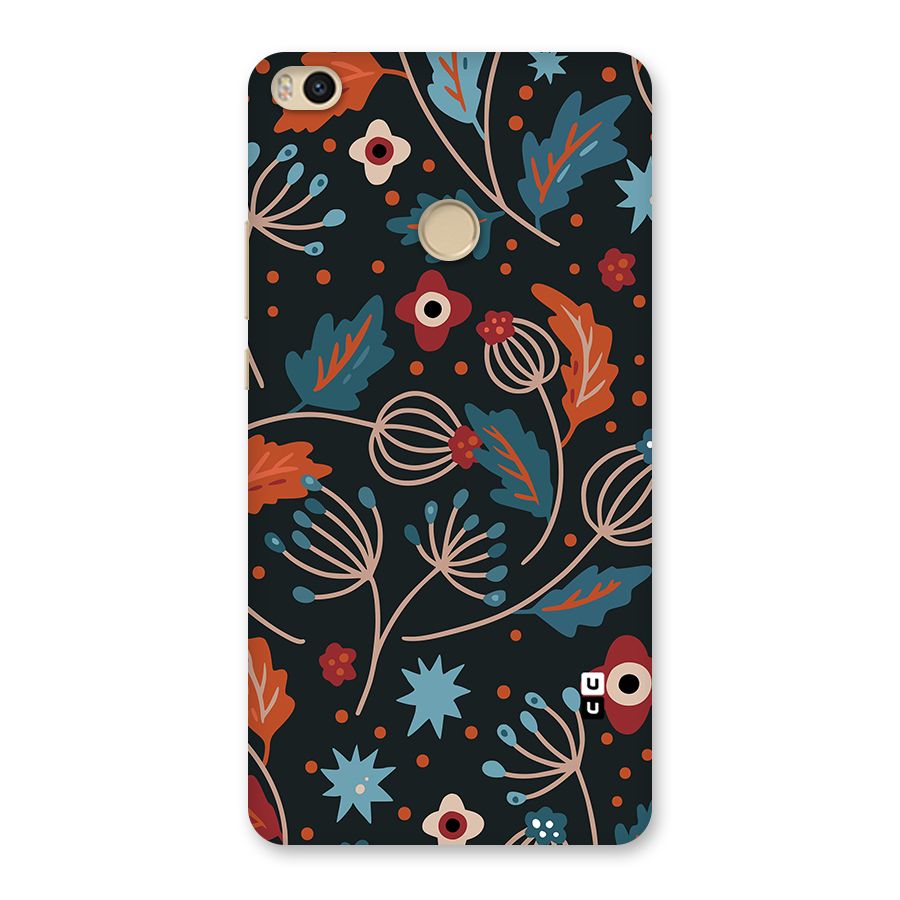 Nordic Arts Leaves Back Case for Mi Max 2