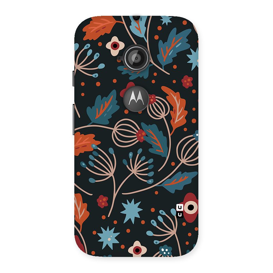 Nordic Arts Leaves Back Case for Moto E 2nd Gen