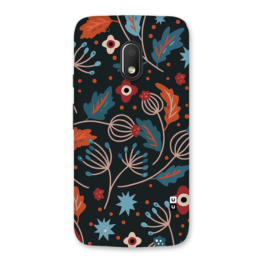 Nordic Arts Leaves Back Case for Moto G4 Play