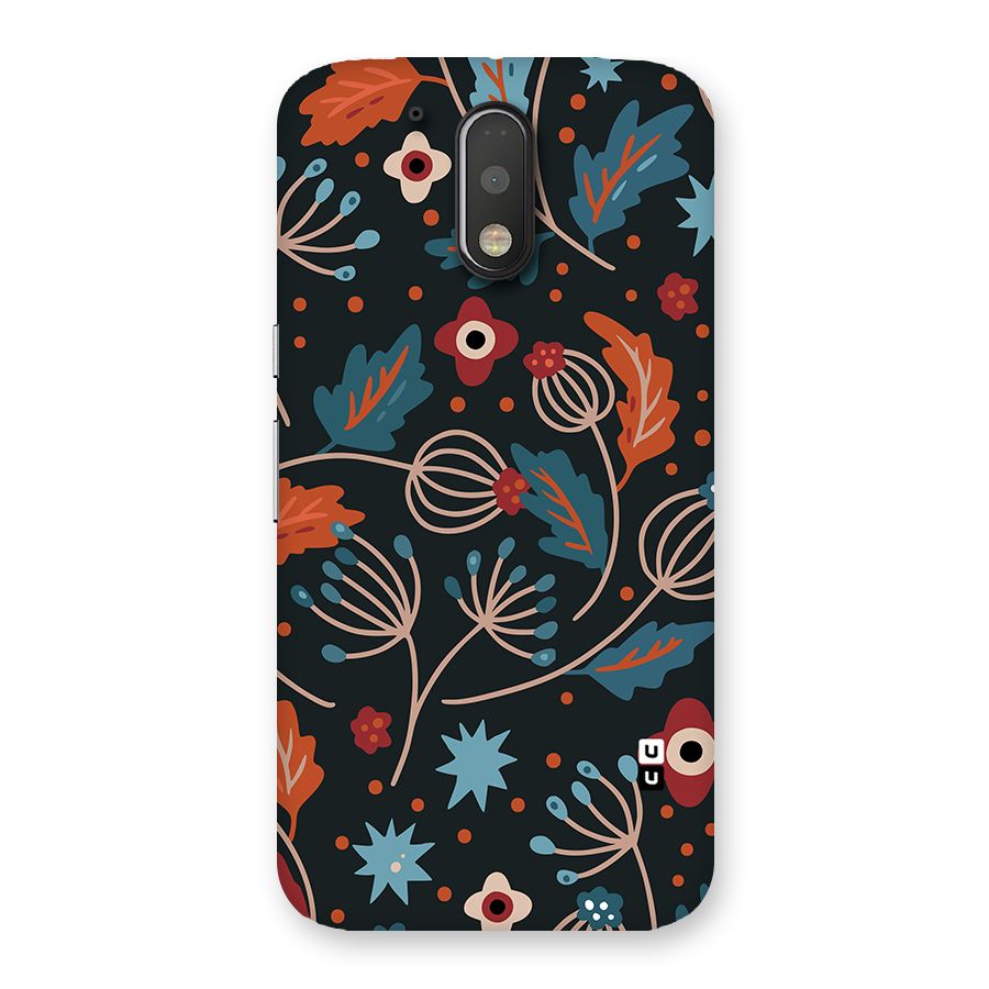 Nordic Arts Leaves Back Case for Moto G4 Plus