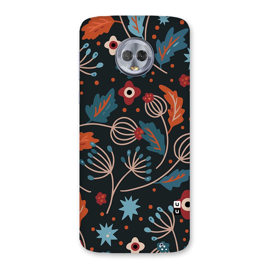 Nordic Arts Leaves Back Case for Moto G6 Plus