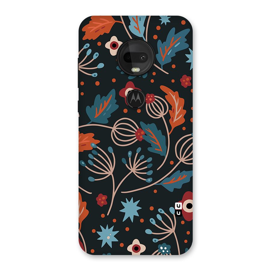 Nordic Arts Leaves Back Case for Moto G7