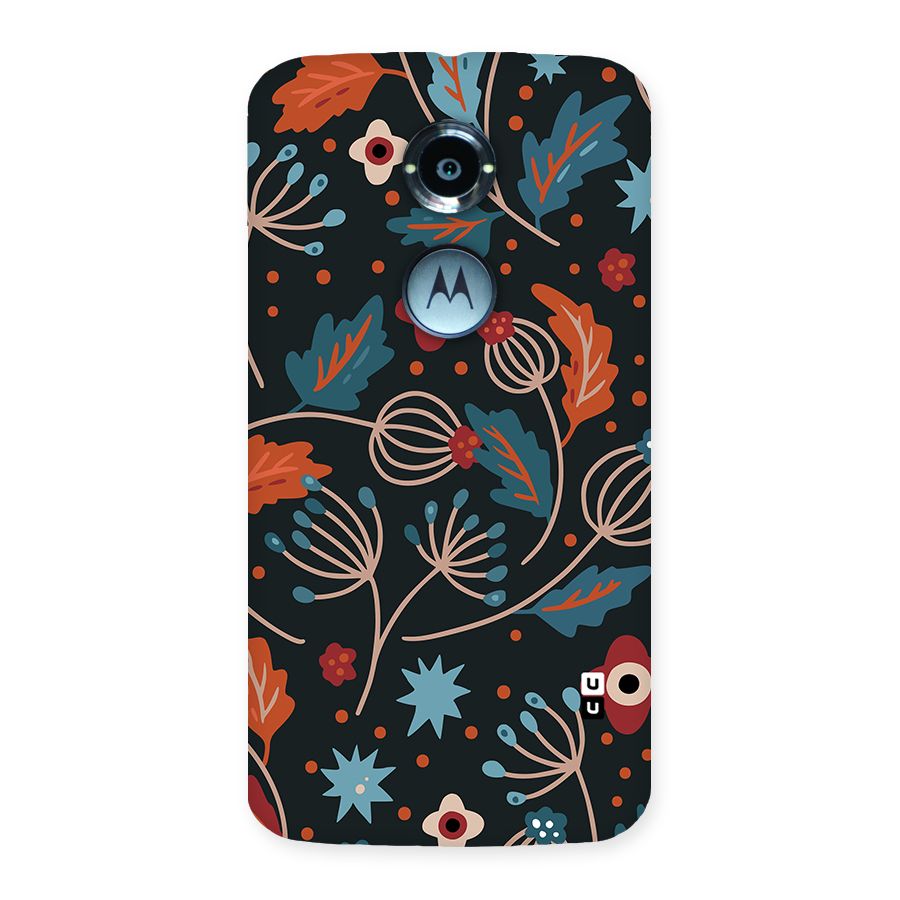 Nordic Arts Leaves Back Case for Moto X2