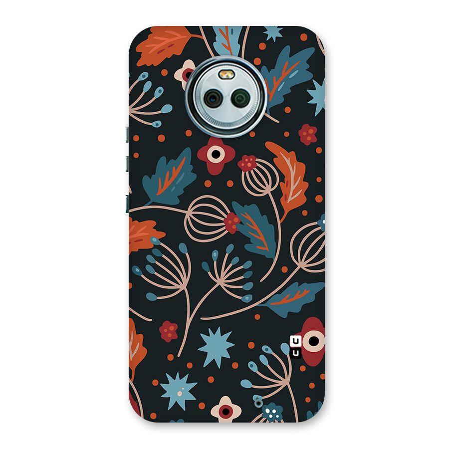 Nordic Arts Leaves Back Case for Moto X4