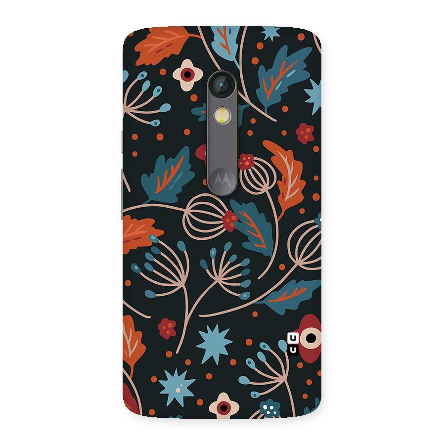 Nordic Arts Leaves Back Case for Moto X Play