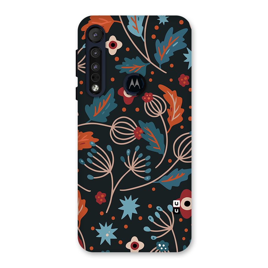 Nordic Arts Leaves Back Case for Motorola One Macro
