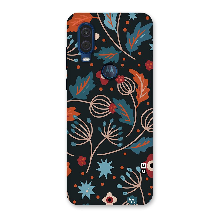 Nordic Arts Leaves Back Case for Motorola One Vision
