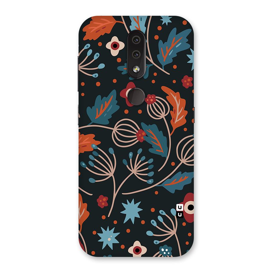 Nordic Arts Leaves Back Case for Nokia 4.2
